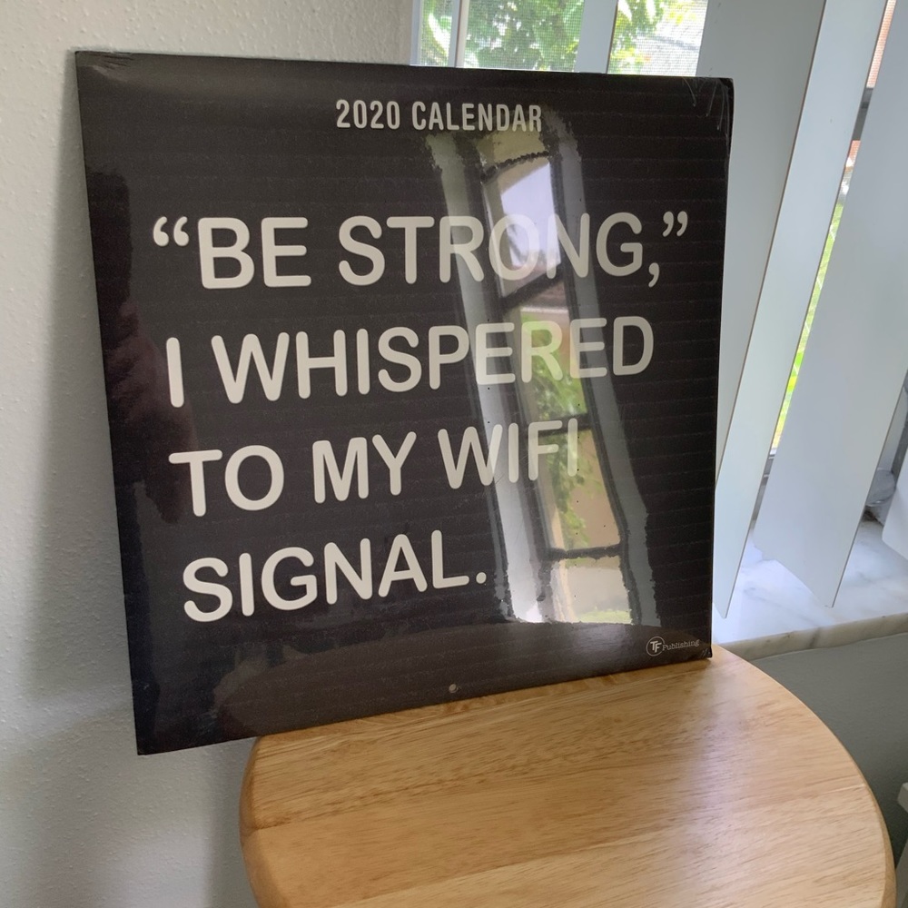 *FREE W/PURCHASE* Sarcastic Calendar 2020